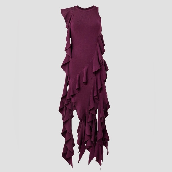 SIMKHAI Wilda Ruffle Dress, XS - Picture 5 of 13